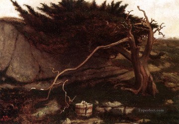  Primavera Pintura - El simbolismo de la primavera solitaria Elihu Vedder